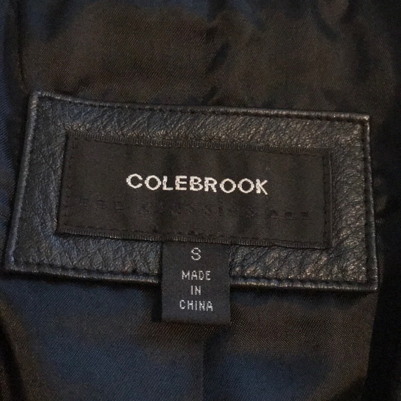 💯 LEATHER ColeBrook coat🎊🎉💞 - Picture 2 of 3